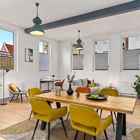 公寓 Mel&bens Loft-appartements Terrasse Weserstadion