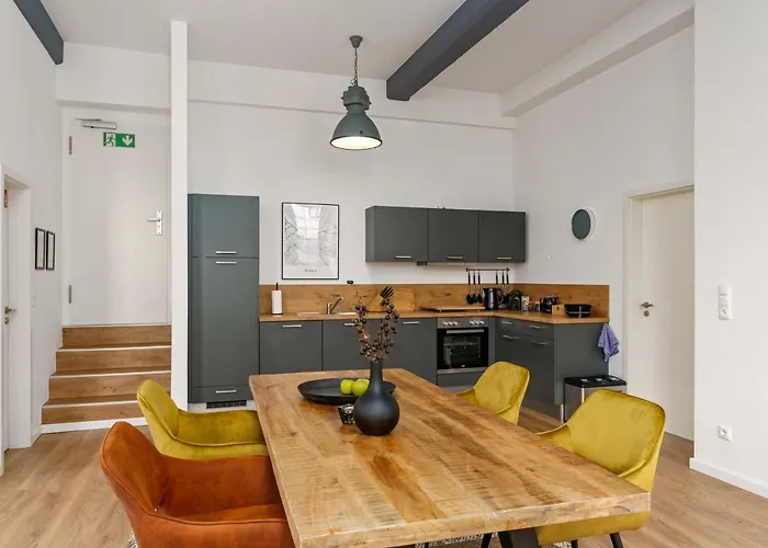 Апартаменты Mel&bens Loft-appartements Terrasse Weserstadion *